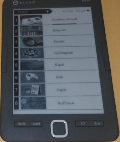 Alcor Myth Ebook - ebook olvasó készülék!
