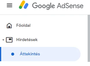 Google Adsense használata