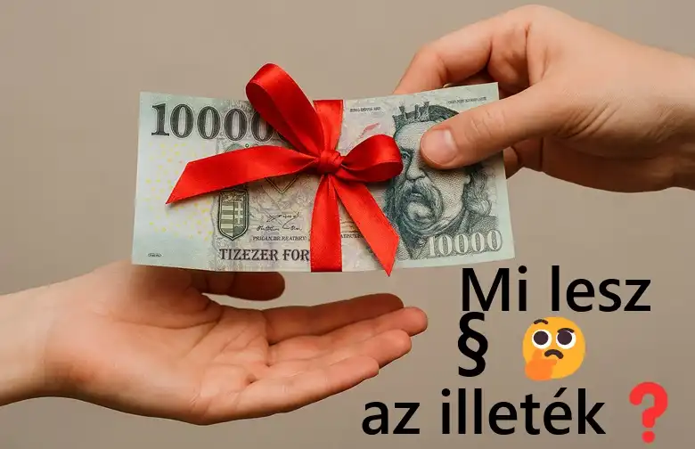 Ajándékozás során milyen illetéket kell fizetni?