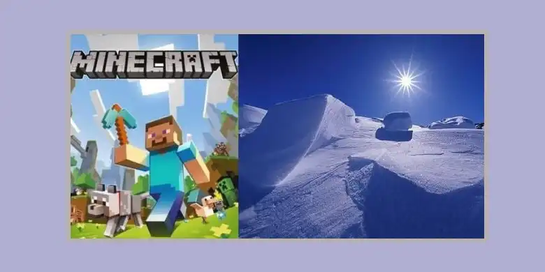 Sarkvidéki bázis Minecraft építmény