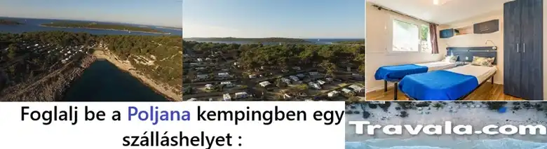 Szálláshely keresése a Poljana kemping területén belül!
