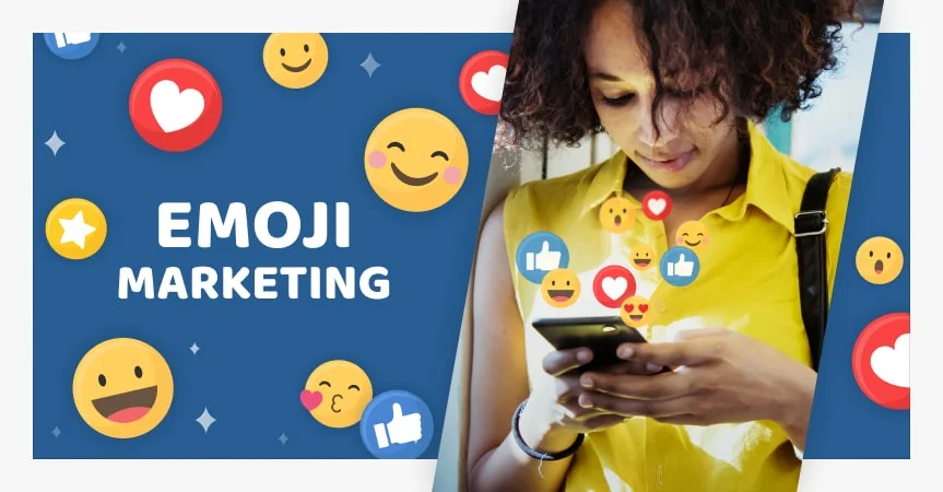 Facebook emotikonok - emoji marketing
