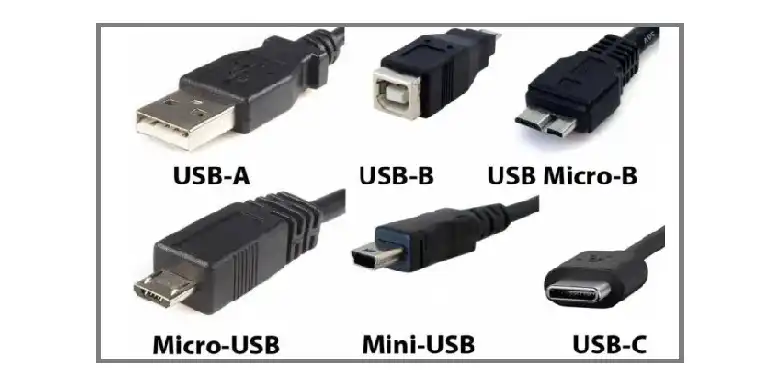 USB fajták