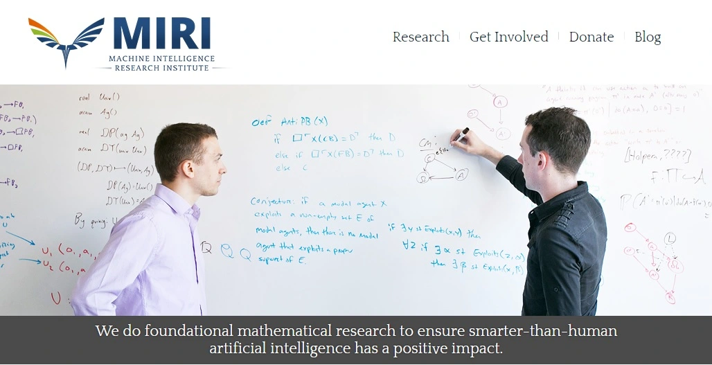 Mesterséges Intelligencia és Big Data : Machine Intelligence Research Institute (MIRI)