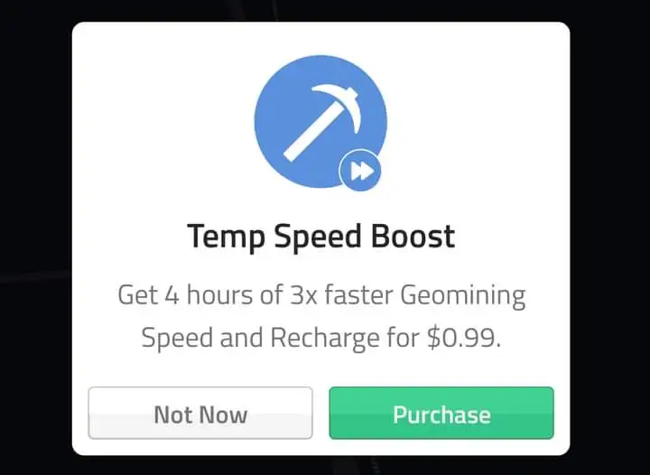 XYO coinapp - Time Speed Boost