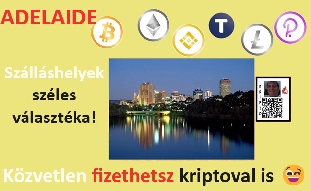 Dél-Ausztrália az úti célod? Ráadásul Adelaide a főváros? Nézz szét a szálláslehetőségek között : hotelek, apartmanok széles kínálata. Jó hír, hogyha van kedved fizethetsz akár közvetlenül kriptovalutával is. 