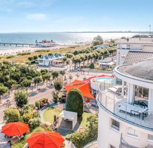 DAS AHLBECK HOTEL & SPA - a spa hotelek egy remek példánya egy igen exkluzív Usedom nevű szigeten.