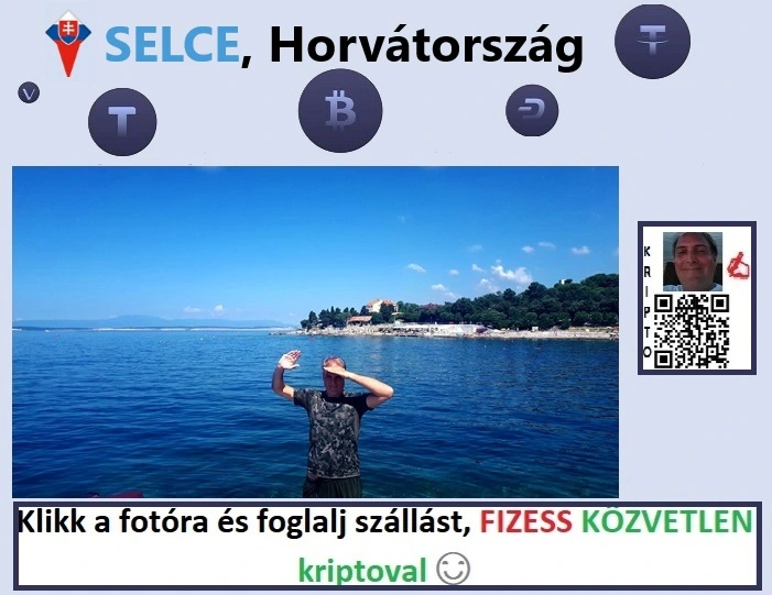 Szállásfoglalás : SELCE, Horvátország ; hotelek, apartmanok, panziók, mobilházak, vendégházak széles választéka. 