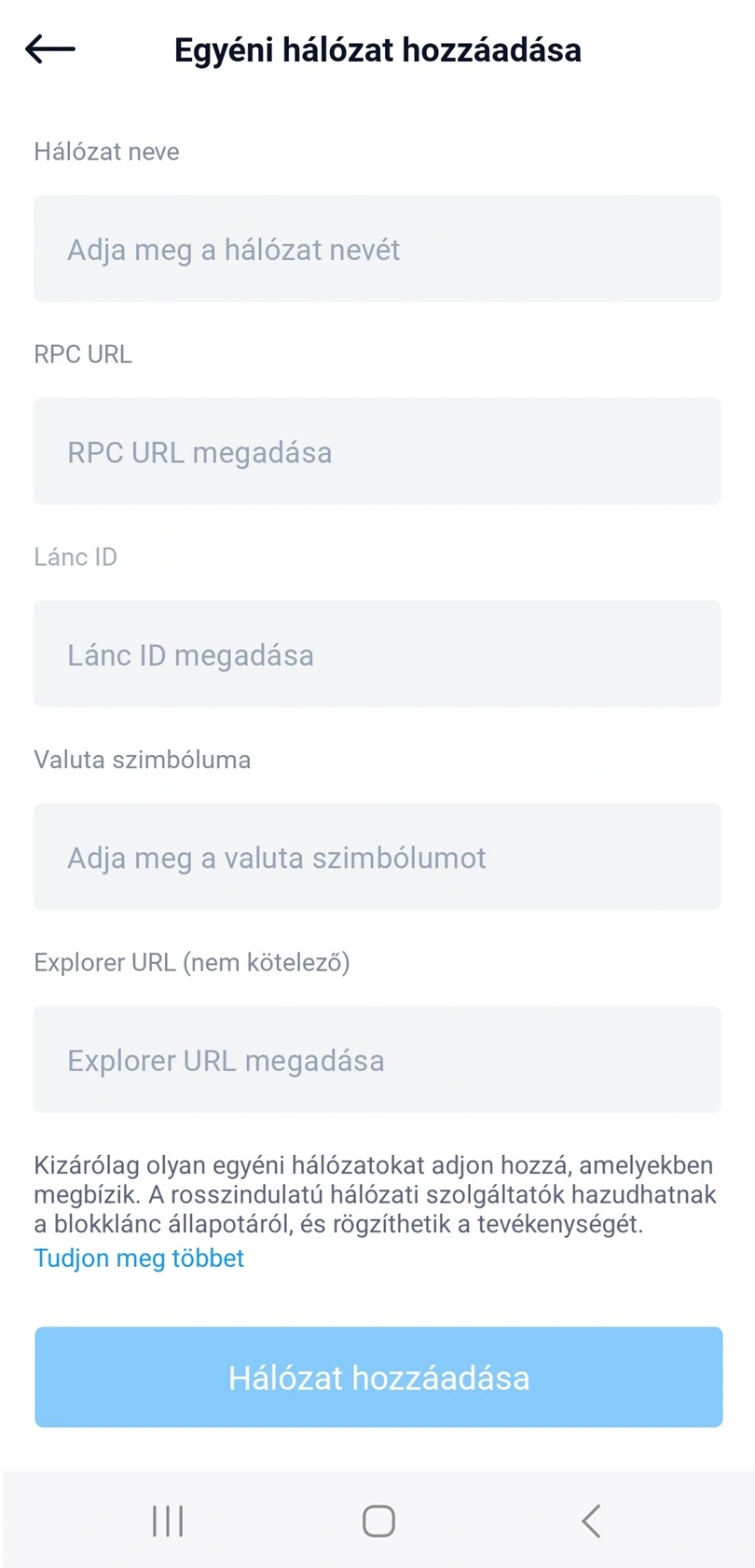 A KuCoin blokklánc azaz a KCC hálózat Crypto.com CHAIN tárcához való hozzáadása!