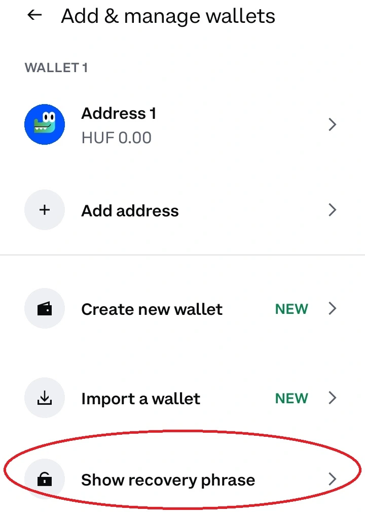 Coinbase Wallet kezelésének legfontosabb része!