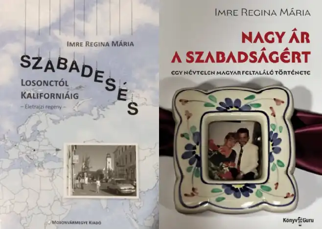 Szabadesés - Losonctól Kaliforniáig és a Nagy ár a szabadságért című könyvekről.