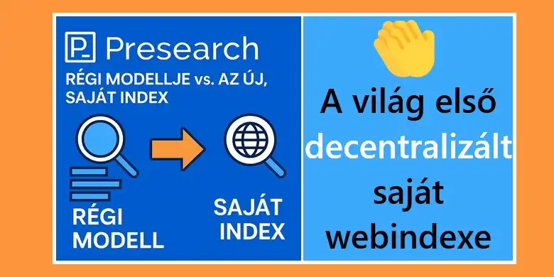 Presearch saját index a régi modell helyében