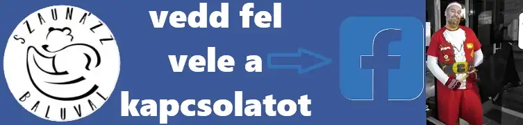 Kapcsolatfelvétel a szaunaszeánszok szervezőjével, Baluval Facebook-on lehetséges!