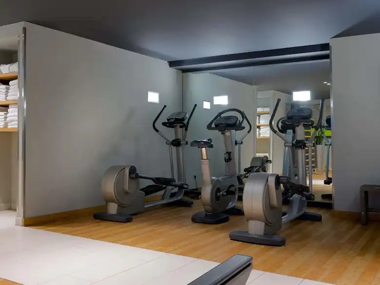 Fitnesz terem másik látképe