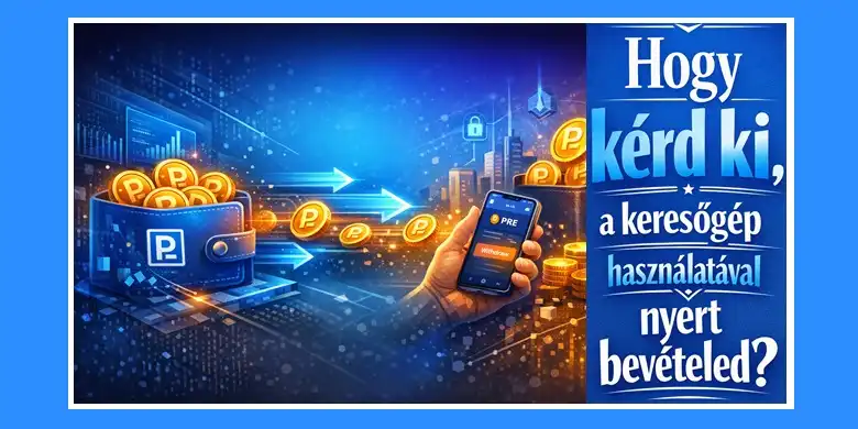 Presearch Platform Wallet kiutalás